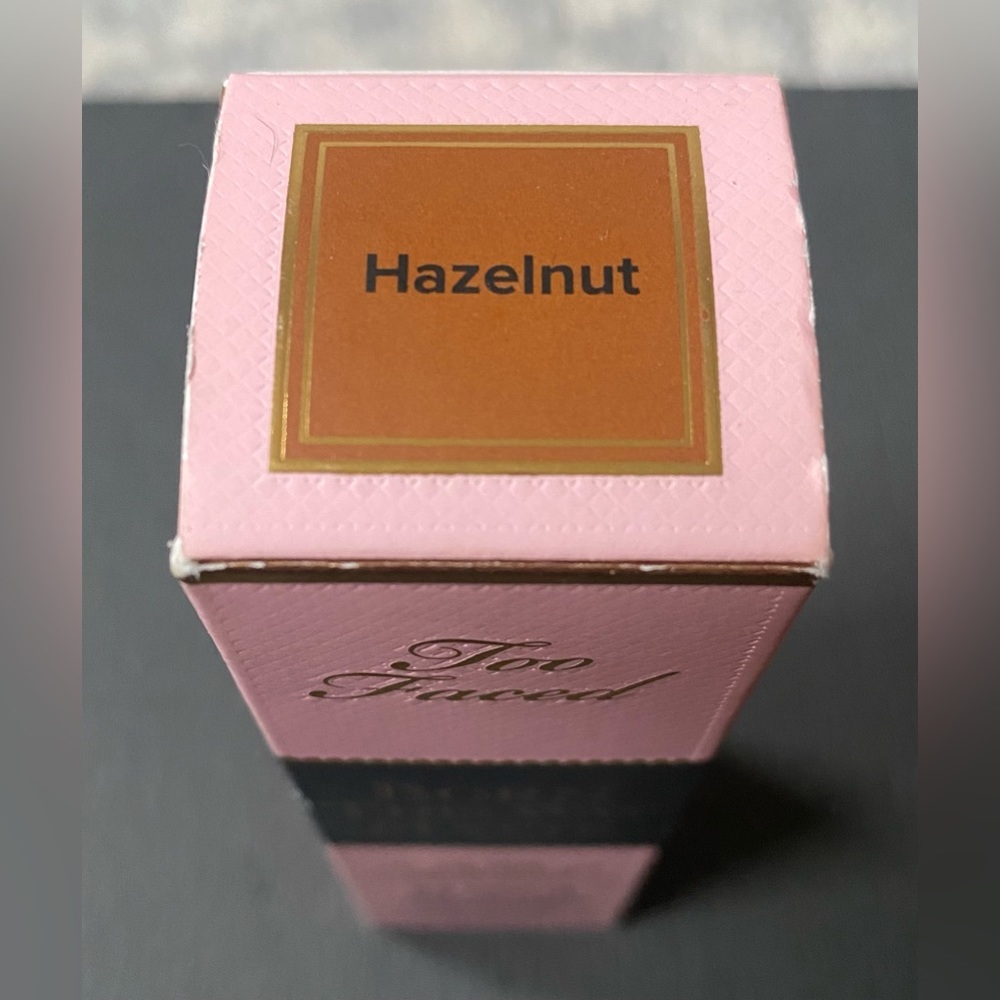 Hazelnut shade Too Faced foundation